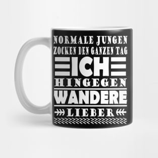 Wandern Männer Hobby Sport Verein Bergsteigen Mug